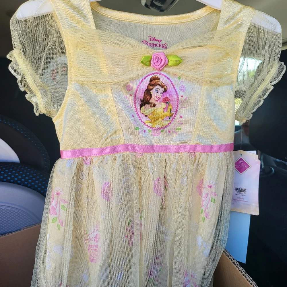 NWT Toddler girls Disney princess nightgown 3t - Picture 5 of 7